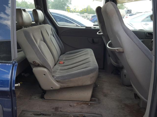 1C4GJ25B41B178694 - 2001 CHRYSLER VOYAGER BLUE photo 6