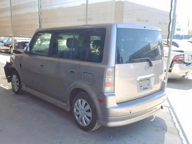 JTLKT334940132829 - 2004 TOYOTA SCION XB Grau Foto 3