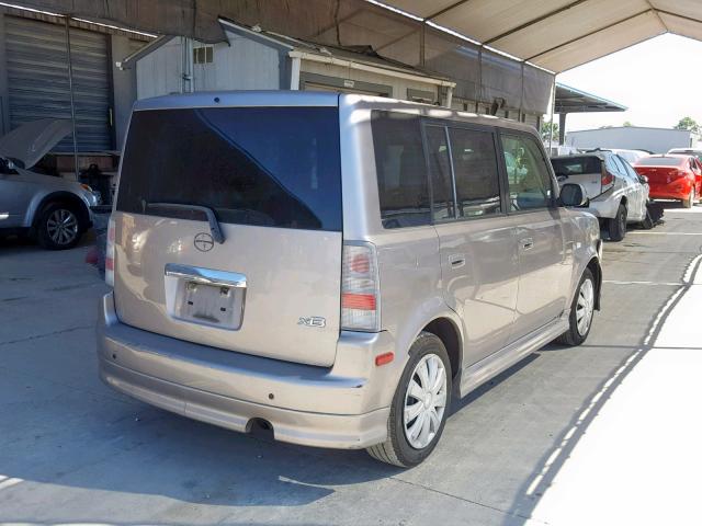 JTLKT334940132829 - 2004 TOYOTA SCION XB Grau Foto 4