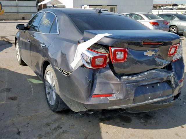 1G11H5SA5DF230032 - 2013 CHEVROLET MALIBU LTZ ყავისფერი ფოტო 3