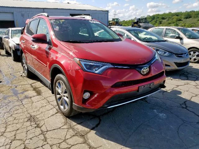 2T3DFREV4HW657433 - 2017 TOYOTA RAV4 LIMIT RED photo 1