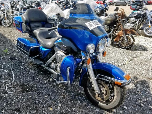 1HD1FC4168Y660207 - 2008 HARLEY-DAVIDSON FLHTCUI BLUE photo 1