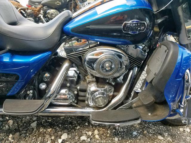 1HD1FC4168Y660207 - 2008 HARLEY-DAVIDSON FLHTCUI BLUE photo 7