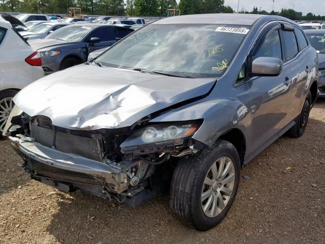 JM3ER2W50A0324231 - 2010 MAZDA CX-7 SILVER photo 2