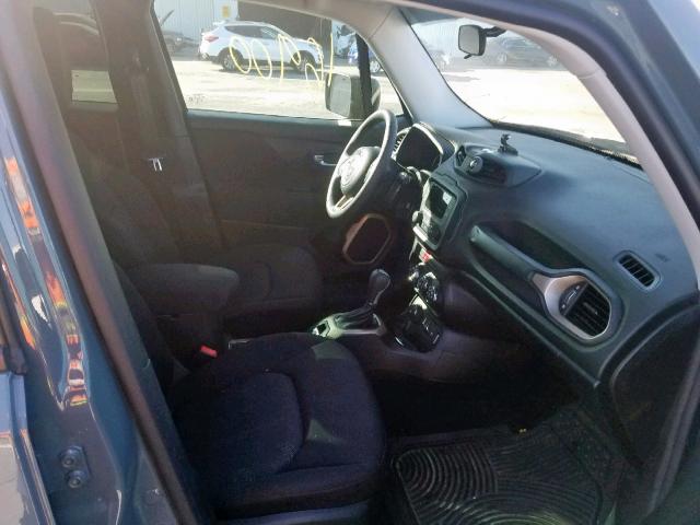 ZACCJBAB1HPF48133 - 2017 JEEP RENEGADE S GRAY photo 5