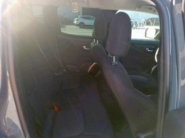 ZACCJBAB1HPF48133 - 2017 JEEP RENEGADE S GRAY photo 6