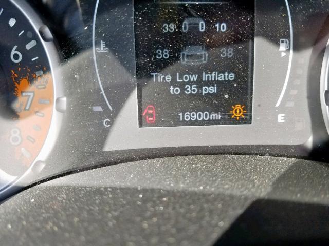 ZACCJBAB1HPF48133 - 2017 JEEP RENEGADE S GRAY photo 8