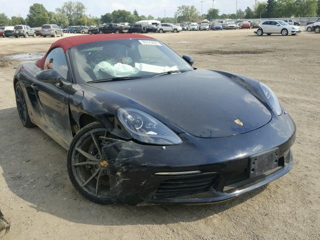 WP0CA2A82HS221092 - 2017 PORSCHE BOXSTER BLACK photo 1