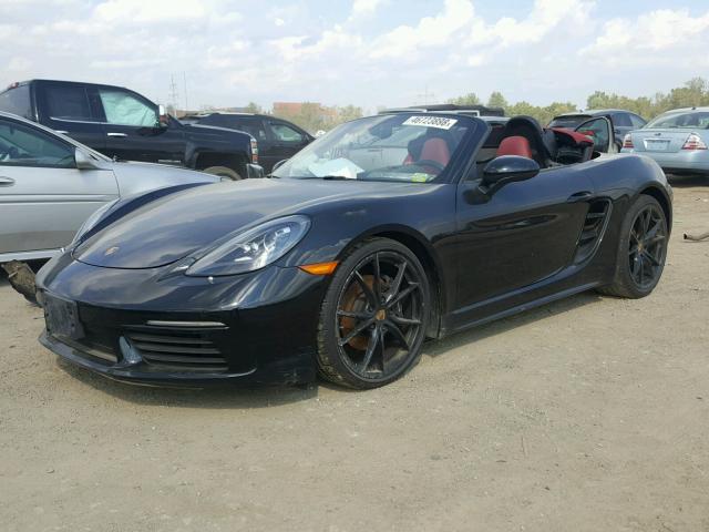 WP0CA2A82HS221092 - 2017 PORSCHE BOXSTER BLACK photo 6