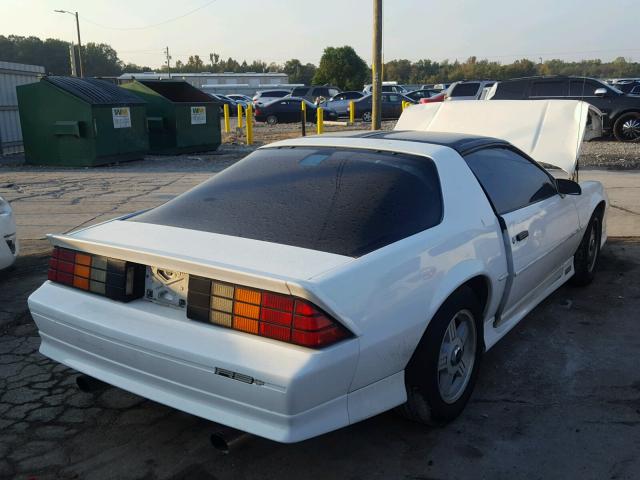 1G1FP23E2ML111770 - 1991 CHEVROLET CAMARO RS WHITE photo 4