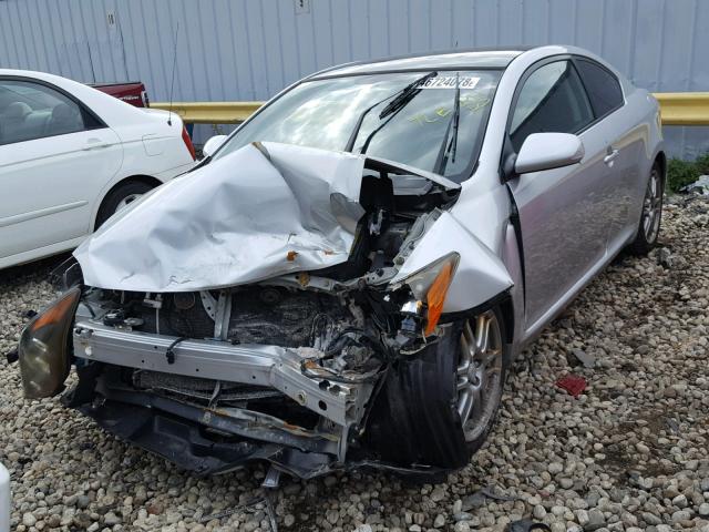 JTKDE167280245156 - 2008 TOYOTA SCION TC 银色 照片 2