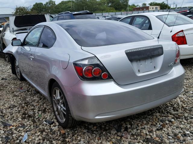 JTKDE167280245156 - 2008 TOYOTA SCION TC 银色 照片 3