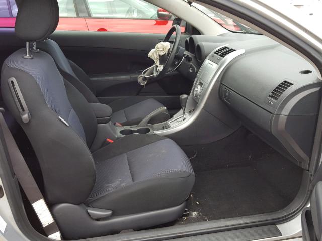 JTKDE167280245156 - 2008 TOYOTA SCION TC 银色 照片 5
