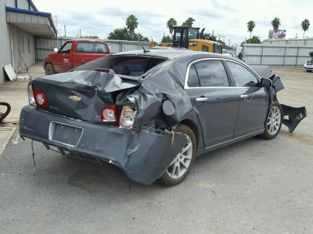 1G1ZK57B79F212600 - 2009 CHEVROLET MALIBU LTZ CHARCOAL photo 4