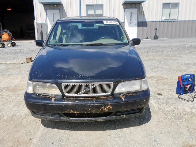 YV1LS5574W3525817 - 1998 VOLVO S70 BLACK photo 9