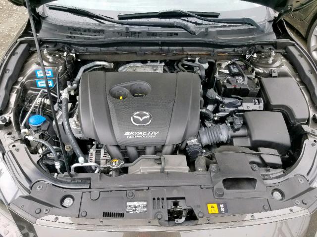 JM1BM1W78E1181213 - 2014 MAZDA 3 GRAND TO CHARCOAL photo 7