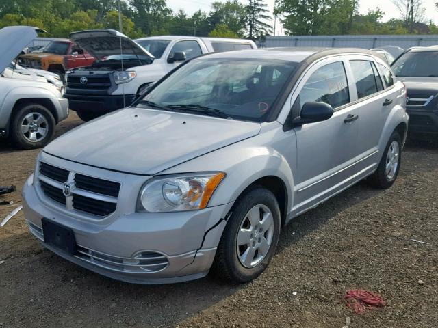 1B3HB28B87D384726 - 2007 DODGE CALIBER SILVER photo 2