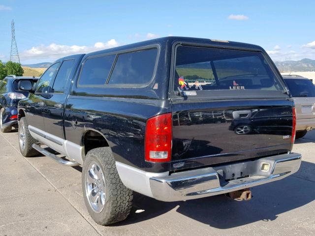 1D7HU18D04S656610 - 2004 DODGE RAM 1500 S BLACK photo 3