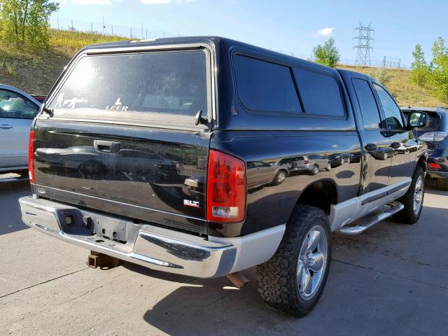 1D7HU18D04S656610 - 2004 DODGE RAM 1500 S BLACK photo 4