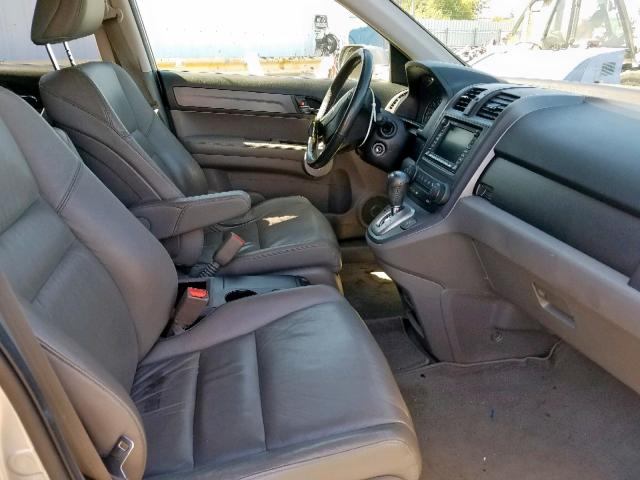 JHLRE38707C029148 - 2007 HONDA CR-V EXL SILVER photo 5