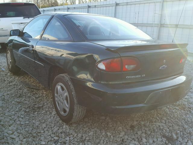 1G1JS124627221674 - 2002 CHEVROLET CAVALIER L GREEN photo 3