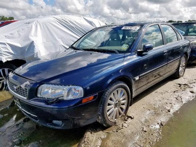 YV1TS91Z141362518 - 2004 VOLVO S80 T6 BLUE photo 2