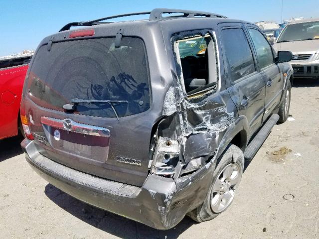 4F2YZ04153KM08045 - 2003 MAZDA TRIBUTE LX GRAY photo 4