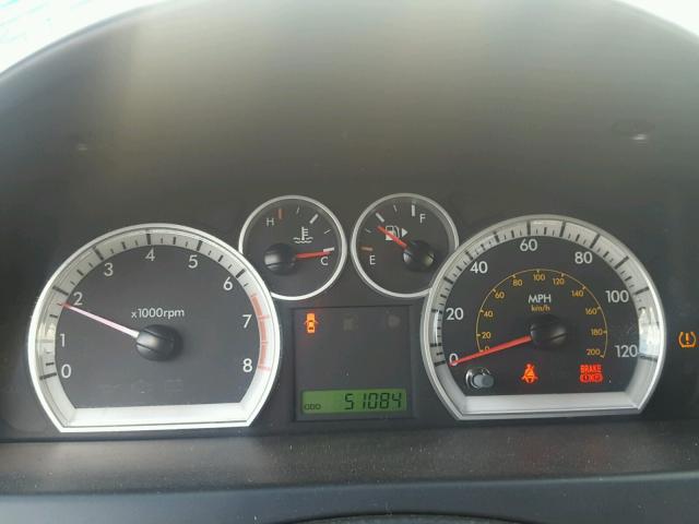 KL1TD56EX9B385982 - 2009 CHEVROLET AVEO LS BURGUNDY photo 8