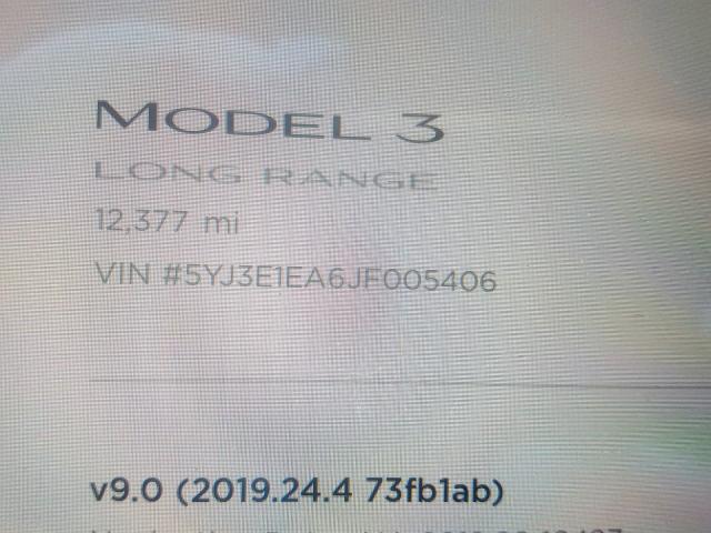 5YJ3E1EA6JF005406 - 2018 TESLA MODEL 3 RED photo 8