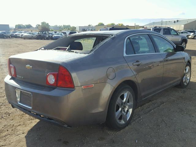 1G1ZC5EBXAF198440 - 2010 CHEVROLET MALIBU 1LT BROWN photo 4