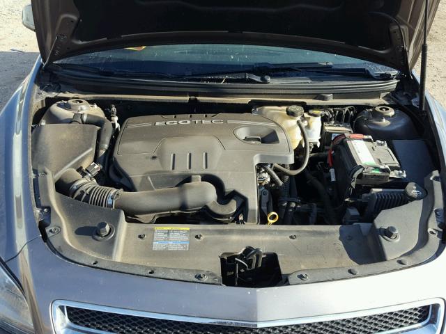 1G1ZC5EBXAF198440 - 2010 CHEVROLET MALIBU 1LT BROWN photo 7