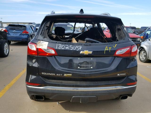 2GNAXNEX0J6193124 - 2018 CHEVROLET EQUINOX PR BLACK photo 10