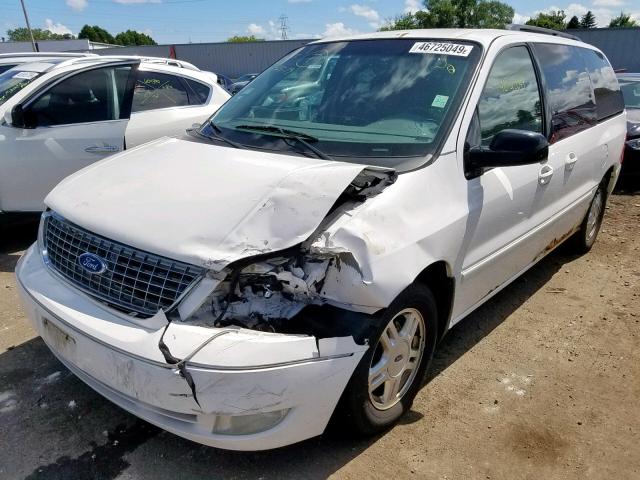 2FMZA52274BA29222 - 2004 FORD FREESTAR S WHITE photo 2