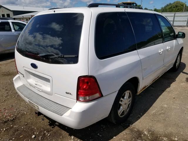 2FMZA52274BA29222 - 2004 FORD FREESTAR S WHITE photo 4