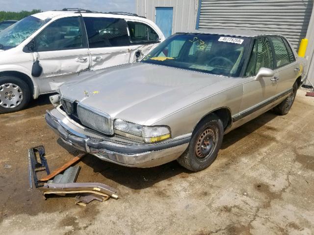 1G4CW53L2N1642988 - 1992 BUICK PARK AVENU BEIGE photo 2