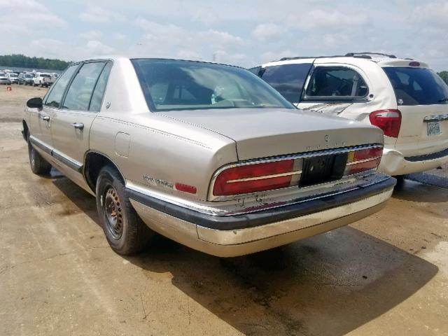 1G4CW53L2N1642988 - 1992 BUICK PARK AVENU BEIGE photo 3