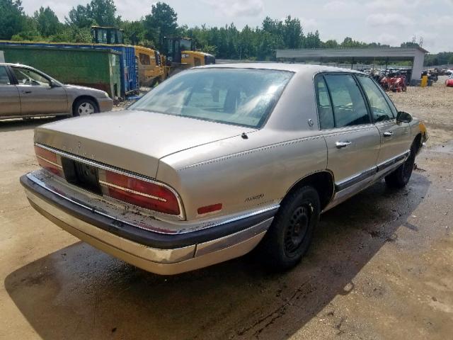 1G4CW53L2N1642988 - 1992 BUICK PARK AVENU BEIGE photo 4