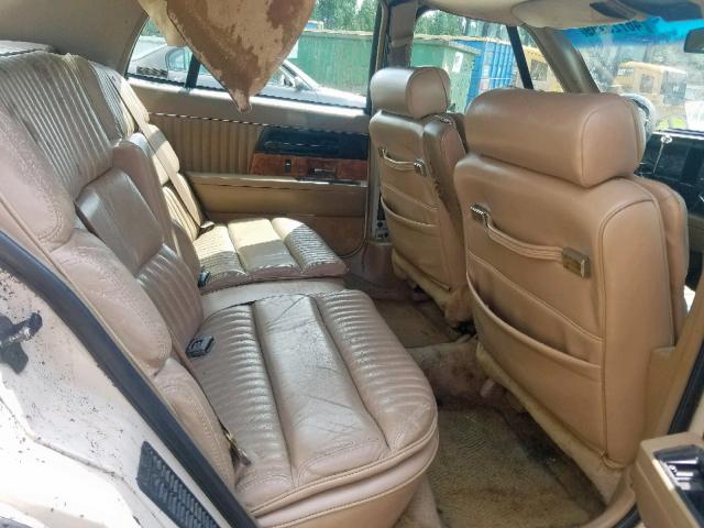 1G4CW53L2N1642988 - 1992 BUICK PARK AVENU BEIGE photo 6