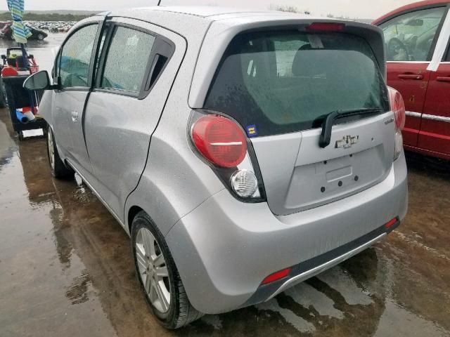 KL8CD6S97FC767022 - 2015 CHEVROLET SPARK 1LT SILVER photo 3