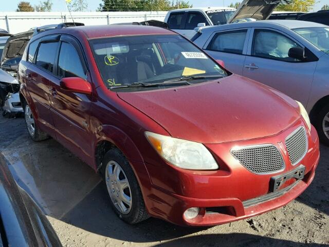 5Y2SL63865Z404508 - 2005 PONTIAC VIBE RED photo 1