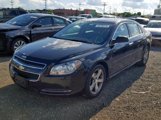 1G1ZC5E06CF316632 - 2012 CHEVROLET MALIBU 1LT 黑色 照片 2