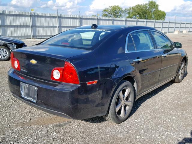 1G1ZC5E06CF316632 - 2012 CHEVROLET MALIBU 1LT 黑色 照片 4