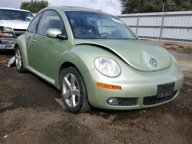 3VWSG31C76M402521 - 2006 VOLKSWAGEN NEW BEETLE GREEN photo 1