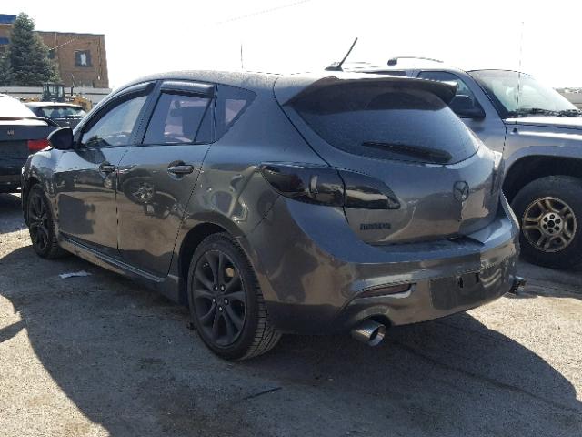 JM1BL1H63A1283679 - 2010 MAZDA 3 S GRAY photo 3