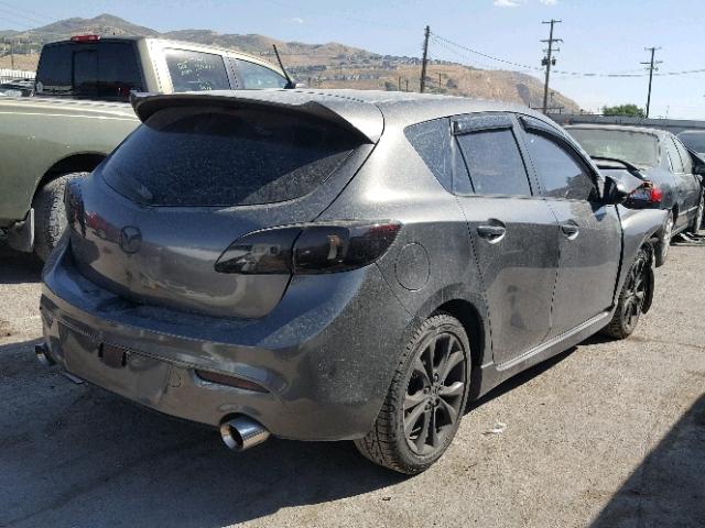 JM1BL1H63A1283679 - 2010 MAZDA 3 S GRAY photo 4