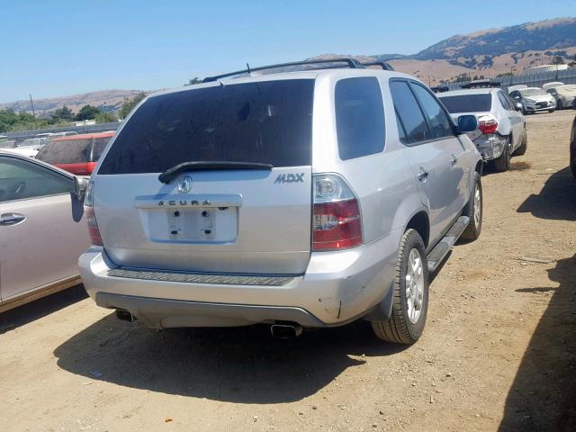 2HNYD18806H530099 - 2006 ACURA MDX TOURIN SILVER photo 4