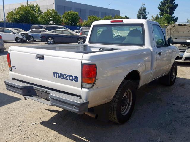 4F4YR12C9YTM02302 - 2000 MAZDA B2500 WHITE photo 4