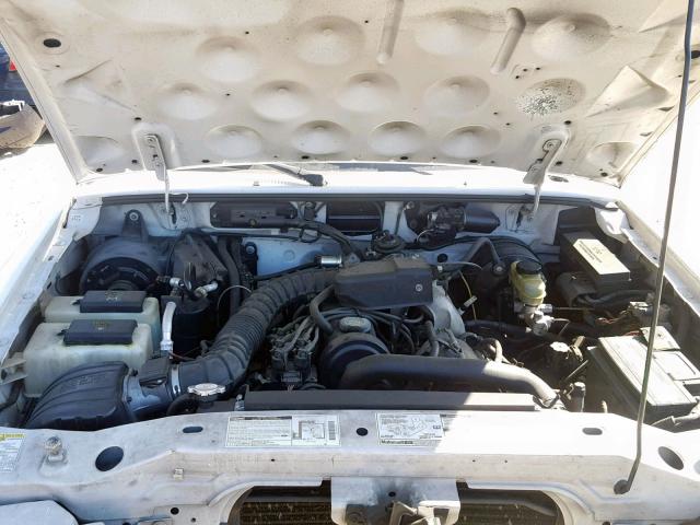 4F4YR12C9YTM02302 - 2000 MAZDA B2500 WHITE photo 7