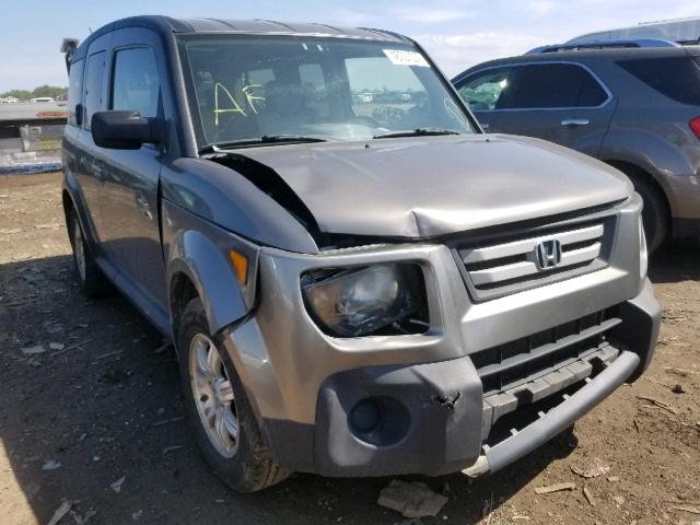 5J6YH28717L015280 - 2007 HONDA ELEMENT EX GRAY photo 1