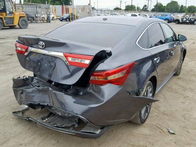4T1BK1EB3GU224591 - 2016 TOYOTA AVALON XLE GRAY photo 4